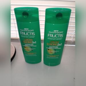 Garnier Fructis Grow Strong 2 in 1, 12.5oz  Lot of 2